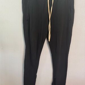 Men's Fear of God tapered , zip ankle vintage joggers size L